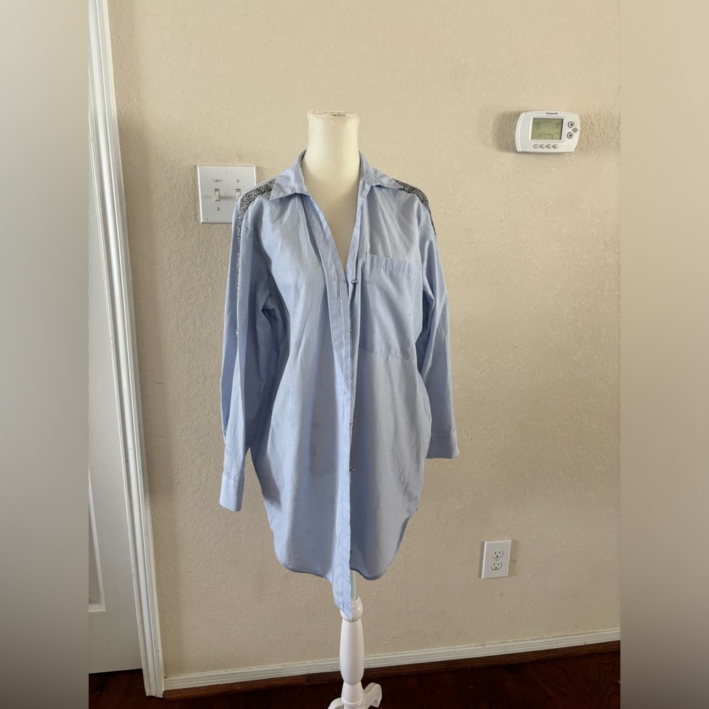 Zara blouse oversized fit
